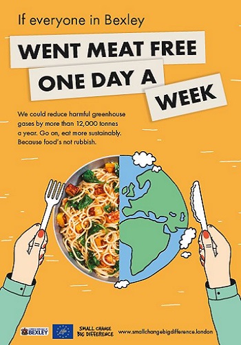 go meat free one day a week
